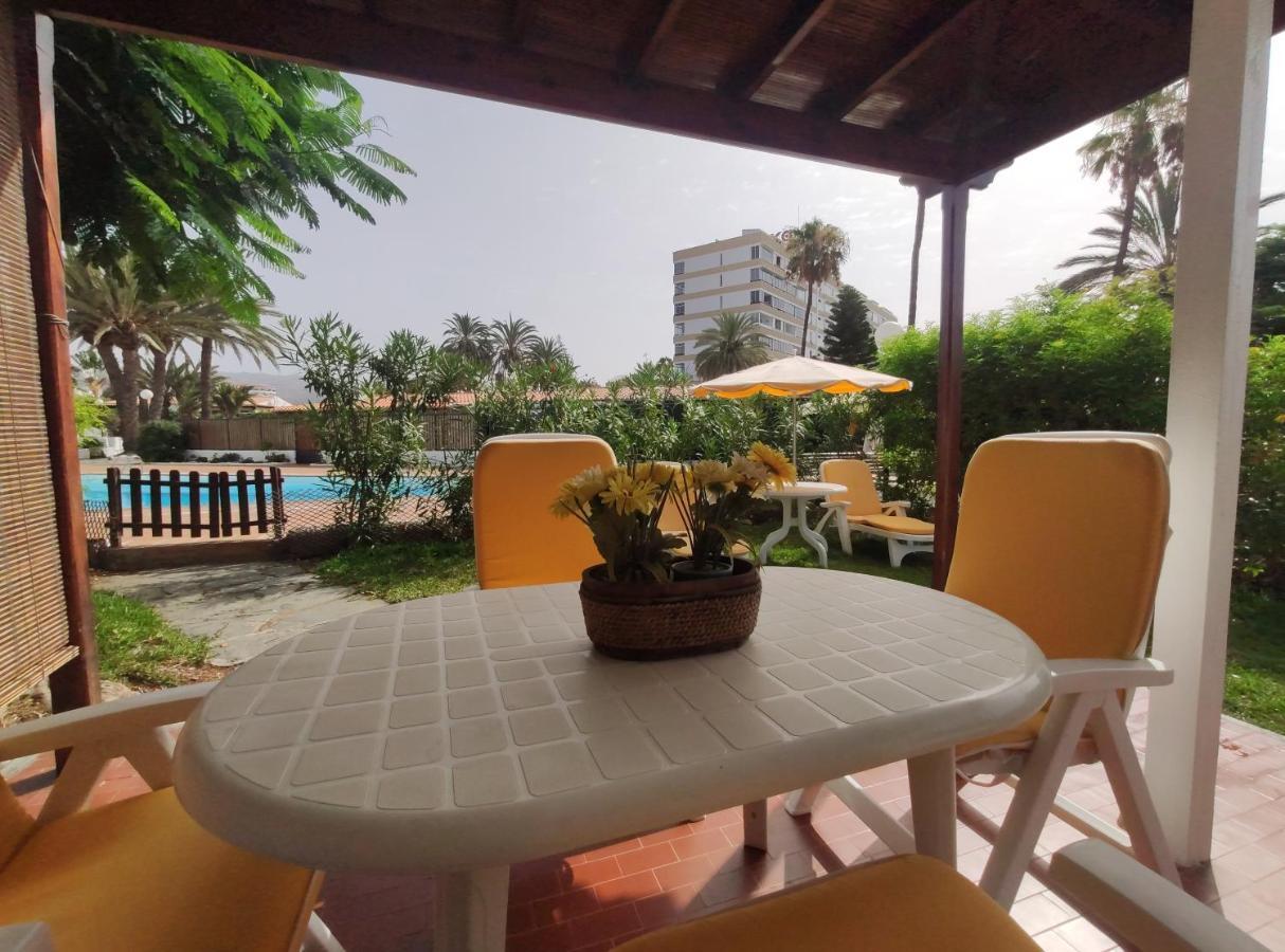 Lovely 2 Bedroom Bungalow With Parking Maspalomas  Eksteriør bilde