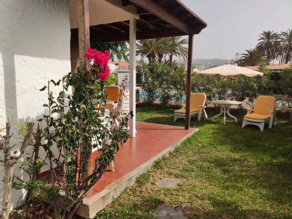 Lovely 2 Bedroom Bungalow With Parking Maspalomas  Eksteriør bilde